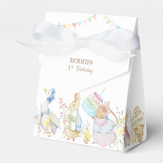 ピーターザラビット誕生日パレード フェイバーボックス (正面サイド)