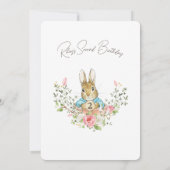 ピーターザラビット誕生日 (裏面)