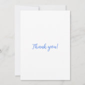 ピーターザラビット　サンキュー　ご招待 招待状 (裏面)