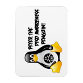 ピーターザPTSD認識度 マグネット (縦)