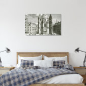 ピータースカーシュの表示 キャンバスプリント (インサイチュ (寝室))