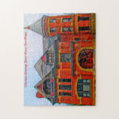 ピータースハウスフォートウェイン – クリスマスグリーティング ジグソーパズル (縦)