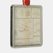 ピーターズバーグのVA電池、包囲 メタルオーナメント (右)