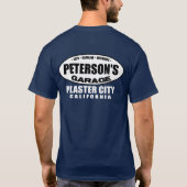 ピーターソンのガレージ Tシャツ (裏面)