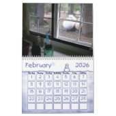 ピーターソンの草原の監視場所の記念の裂け目 カレンダー (2月 2026)