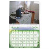 ピーターソンの草原の監視場所の記念の裂け目 カレンダー (3月 2026)