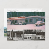 ピーターソンファミリー履歴はがき ポストカード (正面/裏面)