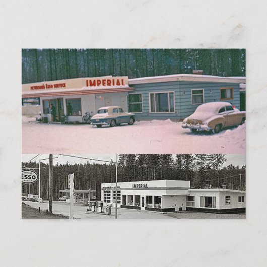 ピーターソンファミリー履歴はがき ポストカード (正面)