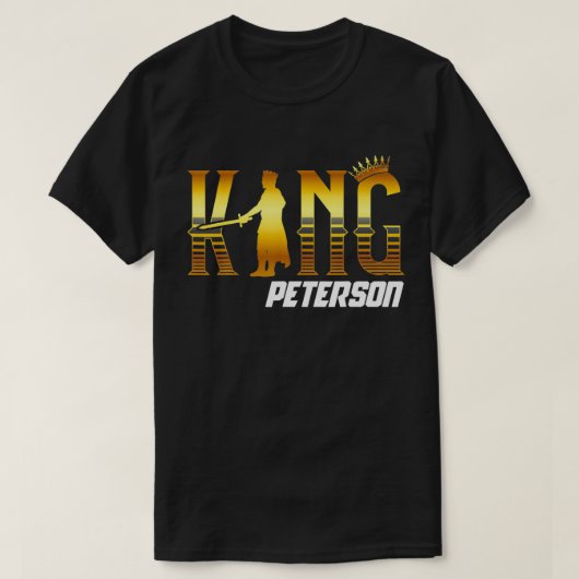 ピーターソン王 Tシャツ (デザイン正面)