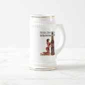 ピータードラゴンエールビーチ ビールジョッキ (正面右)