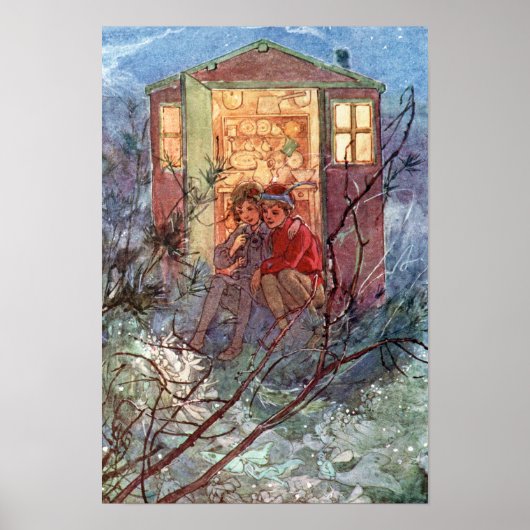 ピーターパンとウェンディbyアリス・B・ウッドワード ポスター (正面)