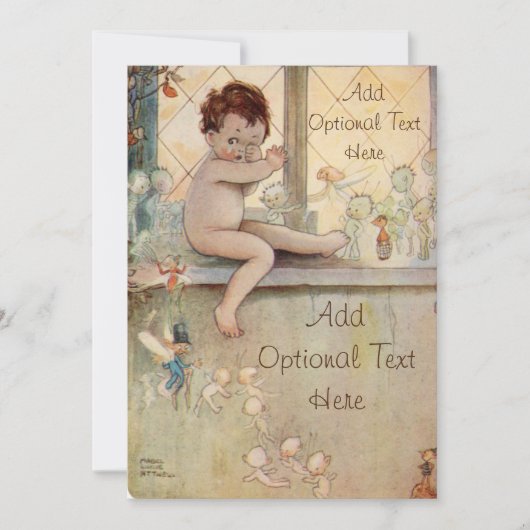 ピーターパンと妖精の窓-招待状 招待状 (正面)