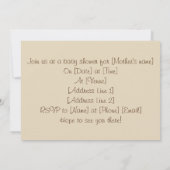 ピーターパンと妖精の窓-招待状 招待状 (裏面)