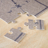 ピーターパンのケンジントンの庭の地図 ジグソーパズル (側面)