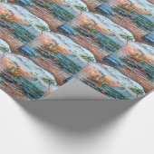 ピーターパンのホックの入江の鋳掛け屋の鐘の絵画 ラッピングペーパー (角)