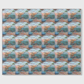 ピーターパンのホックの入江の鋳掛け屋の鐘の絵画 ラッピングペーパー (フラット)