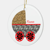 ピーターパンの女の子の引用文の手押車のオーナメント セラミックオーナメント (左)