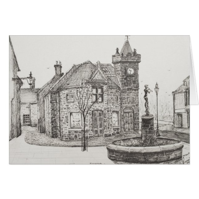 ピーターパンの彫像Kirriemuirスコットランド2007年 (正面横)