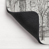 ピーターパンの彫像Kirriemuirスコットランド2007年 マウスパッド (コーナー)