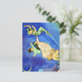 ピーターパンの象徴的な画像 ポストカード (スタンド正面)