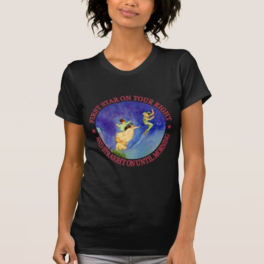 ピーターパンの象徴的な画像 Tシャツ (正面)