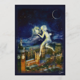 ピーターパンクリスマスカード 招待状