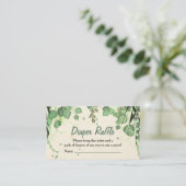 ピーターパンネバーランドおむつラッフルインサート 名刺 (スタンド正面)