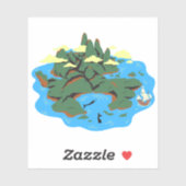 ピーターパンネバーランドアイランド シール (シート)