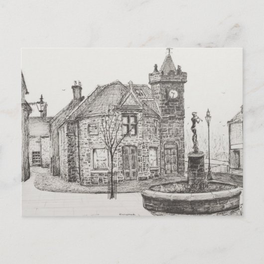 ピーターパン像Kirriemuirスコットランド2007 ポストカード (正面)