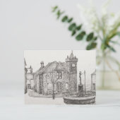 ピーターパン像Kirriemuirスコットランド2007 ポストカード (スタンド正面)