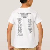 ピーターパン完全で、明かでない物語 Tシャツ (裏面)