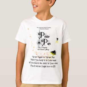 ピーターパン完全で、明かでない物語 Tシャツ