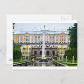 ピーターホフパレス&ガーデンズサンピーターズバーグロシア ポストカード (正面/裏面)