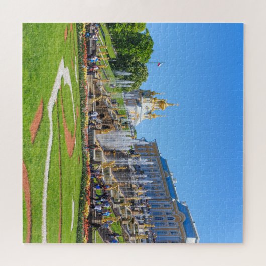 ピーターホフパレス&グランドカスケードジグソーパズル ジグソーパズル (横)