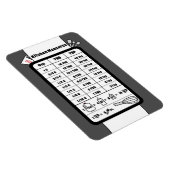 ピーターマグネット内のキッチン測定ヘルパー マグネット (右側)