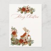 ピーターラビットのクリスマス ポストカード (正面)