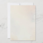 ピーターラビットのベビーシャワー 招待状 (裏面)