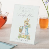 ピーターラビットガーデンベビーシャワーギフト&カード 台座サイン (インサイチュ)