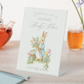 ピーターラビットガーデンベビーシャワーギフト&カード 台座サイン (インサイチュ)