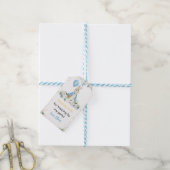 ピーターラビットサンキューユーラベル誕生日パーティー ギフトタグ (より糸付き)