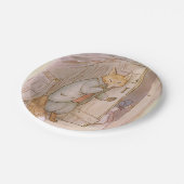 ピーターラビットジェミナパドル紙プレート ペーパープレート (アングル)