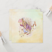 ピーターラビットパパと息子 カード (正面/裏面インサイチュ)