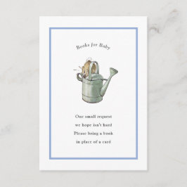 ピーターラビットブルーヴィンテージベビー本 エンクロージャーカード
