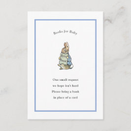 ピーターラビットブルーヴィンテージベビー本 エンクロージャーカード