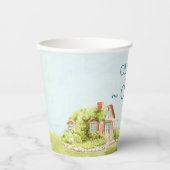 ピーターラビットベビーのボーイファースト誕生日 紙コップ (正面)