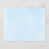 ピーターラビットベビーシャワーアドバイスカード (裏面)