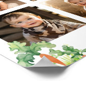 ピーターラビットボーイ誕生日フォトマイルストーンサイン ポスター (角)