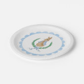 ピーターラビット紙パーティープレート ペーパープレート (アングル)