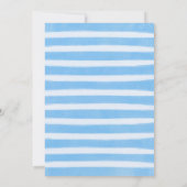 ピーターラビット1stバースデーブルーフローラ 招待状 (裏面)