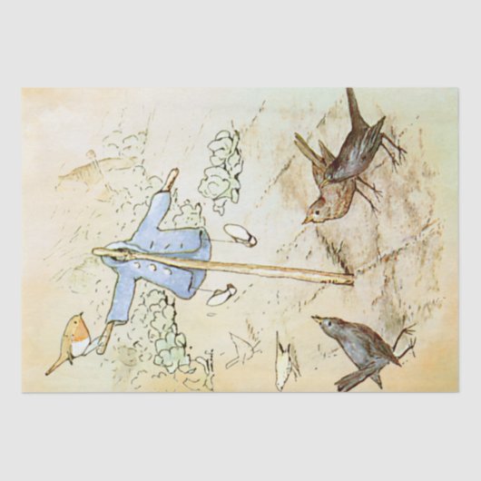 ピーターラビット5ティッシュペーパー 薄葉紙 (正面)